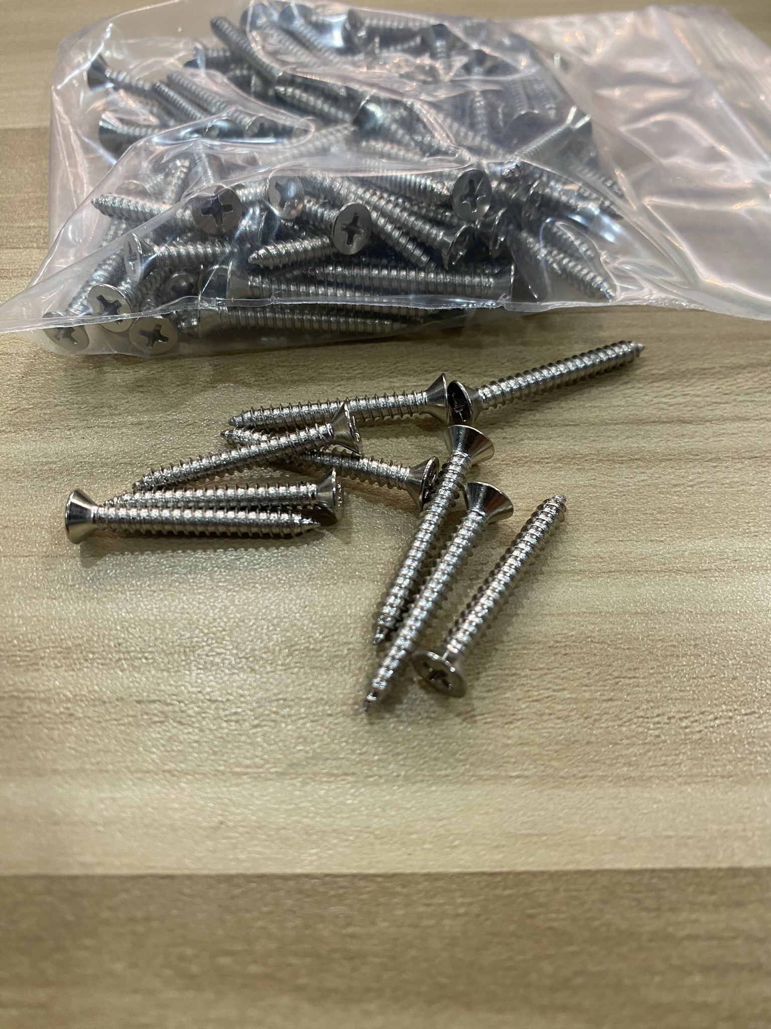 สกรูเกลี่ยวปล่อย ขนาดใหญ่